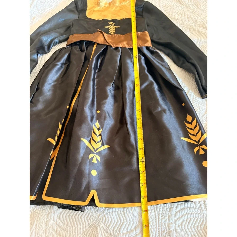 Disney Frozen 2 Anna Costume Dress Little Girls Size 4-6X